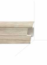 [Podlahová lišta ARBITON LM 55 - Dub Pieskový č. 77]