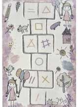 [Detský kusový koberec Smart Kids 22923 pink]