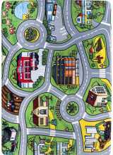 [Detský kusový koberec CESTY]