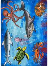 [Detský kusový koberec MORSKÝ SVET]