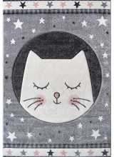 [Detský kusový koberec Smart Kids 22412 grey]