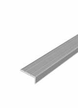 [Schodová hrana samolepiaca - Strieborná 24,5x10 mm]