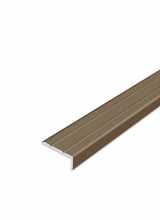 [Schodová hrana samolepiaca - Bronzová 24,5x10 mm]