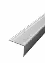 [Schodová hrana vŕtaná - Strieborná 70x55 mm]