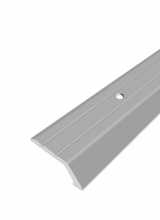 [Ukončovací profil vŕtaný - Strieborný 38x10 mm]