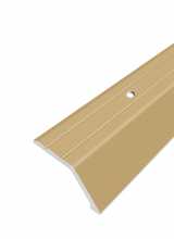 [Ukončovací profil vŕtaný - Zlatý 47x16 mm]