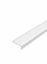 [Schodová hrana samolepiaca - Biela 24,5x10 mm]