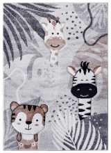 [Detský kusový koberec JASPER 40258/895 Sivý]