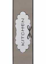 [Kuchynská predložka Hanse Home Cook&Clean 105728 Brown White Black]