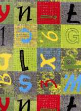 [Detský metrážny koberec Alphabet 212 - Zvyšok 298x400 cm]