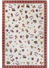 [Kusový koberec Villeroy & Boch Toy´s Delight 106192 Red Multicolour, bez vlasu]