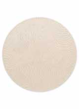 [Kruhový kusový koberec Hanse Home Eleni 106220 Natural White]