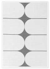 [Kusový koberec Northrugs Duet 106244 Black White]