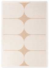 [Kusový koberec Northrugs Duet 106245 Jute White]