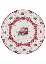 [Kruhový kusový koberec  Villeroy & Boch  Toy`s Delight Limited Edition 106276 Cream Red]