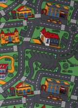 [Detský metrážny koberec City Life 158 / TOWER]