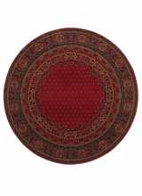 [Kusový koberec POLONIA Baron Burgund 2 - Kruh]