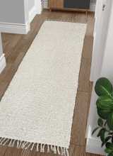 [Ručne tkaný koberec - Béžový - DOPREDAJ]