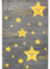 [Detský kusový koberec Playtime 0610A Yellow]