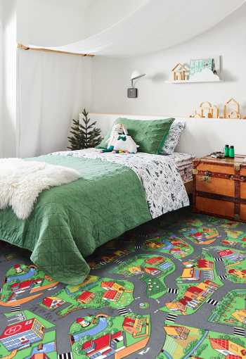 Detský metrážny koberec Little Village 90