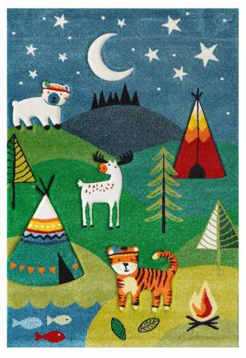 Detský kusový koberec DIAMOND Kids 24225/40 Green