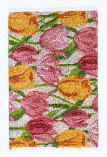 Kokosová rohož - tulipány