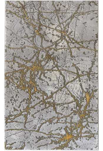 Kusový koberec ELITE 4355 grey/gold