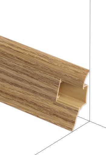 Podlahová lišta Döllken W130 - Dub Červený - dĺžka 250 cm