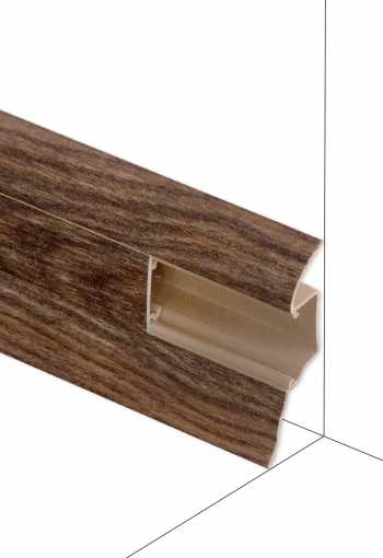 Podlahová lišta Döllken W645 - Orech - dĺžka 250 cm