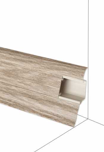 Podlahová lišta Döllken W461 - Dub Shiro - dĺžka 250 cm