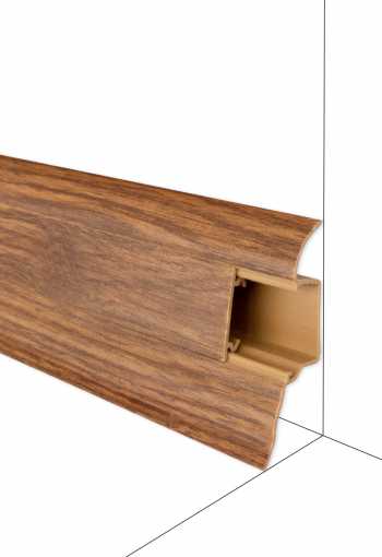 Podlahová lišta Döllken W475 - Orech Autentický - dĺžka 250 cm