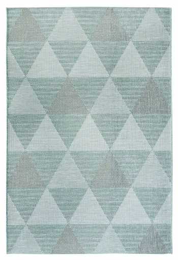 Kusový koberec Flat 21132 Ivory Silver/Mint