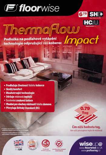 Podložka pod koberec Floorwise THERMAFLOW IMPACT