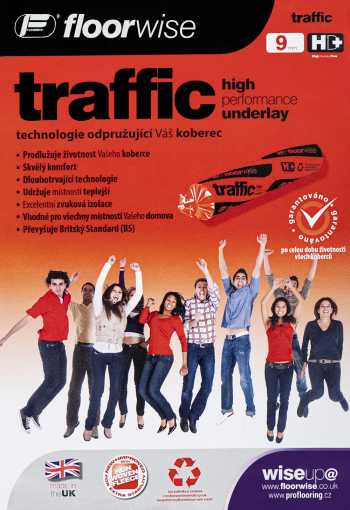 Podložka pod koberec Floorwise TRAFFIC