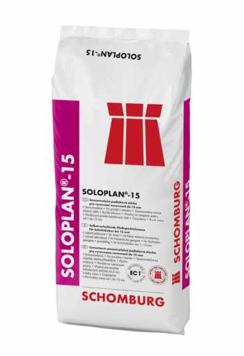 Samonivelačná stierka SOLOPLAN® 15 - SCHOMBURG