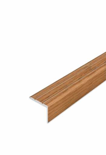 Schodová hrana samolepiaca - Dub Asper 24,5x20 mm