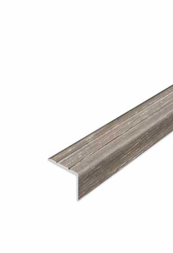 Schodová hrana samolepiaca - Orech Clarus 24,5x20 mm