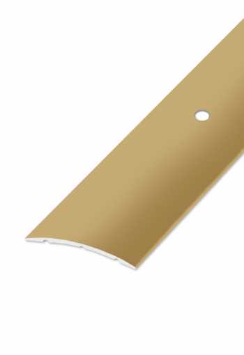 Prechodová lišta STANDARD 40 vŕtaná - Zlatá