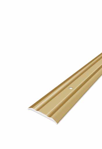 Prechodová lišta STANDARD 25 vŕtaná - Zlatá