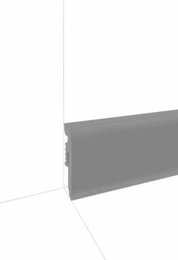 Soklová lišta ARBITON VIGO 60 - Tmavosivá 03