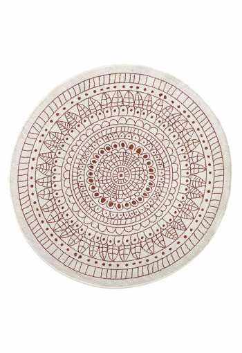 Kusový koberec Northrugs Twin 103102 Terra Cream