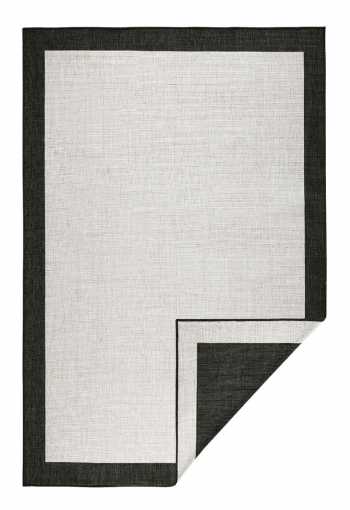 Kusový koberec Northrugs Twin 103105 Black Cream