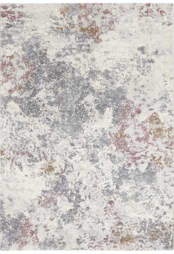 Kusový koberec Elle Decoration Arty 103573 Cream Grey Raspberry-red