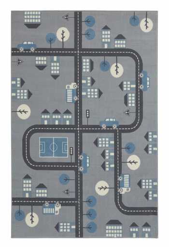 Detský kusový koberec Hanse Home Adventures 105532 Mouse Blue