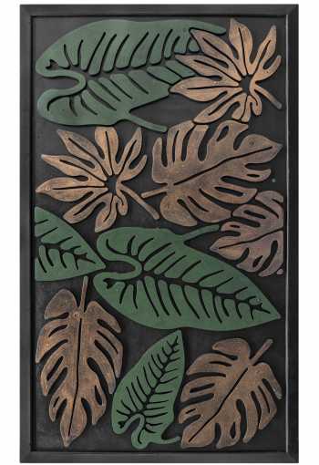 Gumová rohož - Zelený list