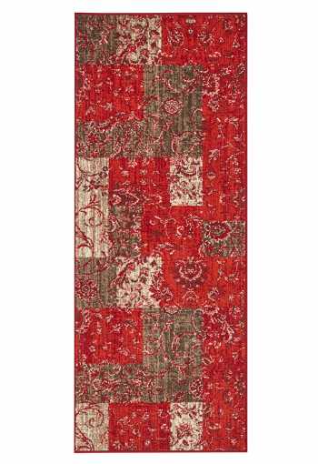 Kusový behúň Hanse Home Celebration 103464 Kirie Red Brown