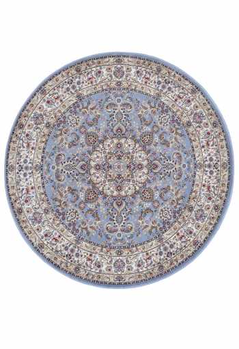 Kusový koberec Nouristan Herat 105275 Zahra Blue Cream kruh