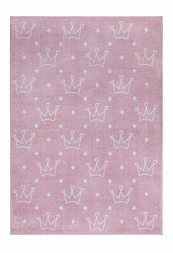 Detský kusový koberec Hanse Home Adventures 105947 Crowns Rose