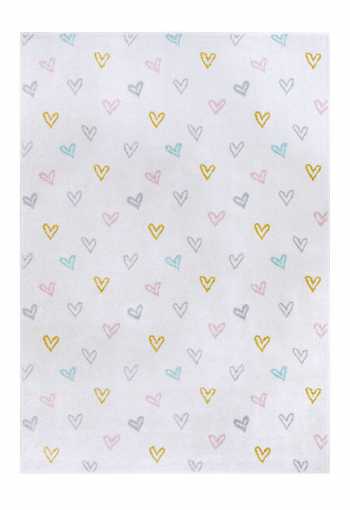 Detský kusový koberec Hanse Home Adventures 105946 Hearts Multicolor