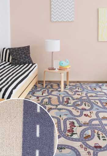 Detský metrážny koberec SCANROAD 39